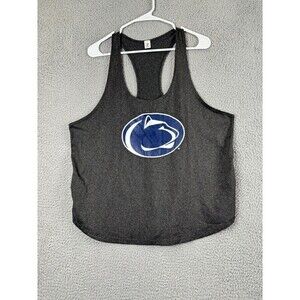 Penn State Tank Top Mens L Gray Lions Shirt Football